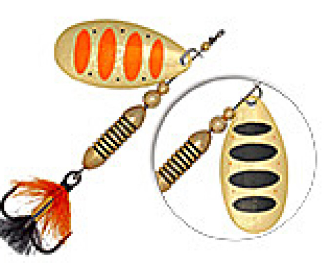 Блесна Pontoon 21 «AV Type A» #1,0 (вес 4,3гр., длина лепестка 22,6мм) цвет PD61-041 - изображение 1 