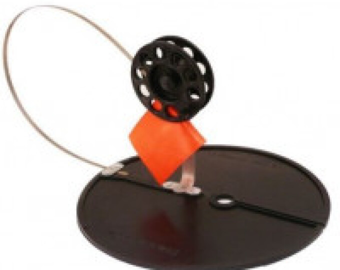 Жерлица РОСТ подставка 170мм, катушка d=63мм - изображение 1