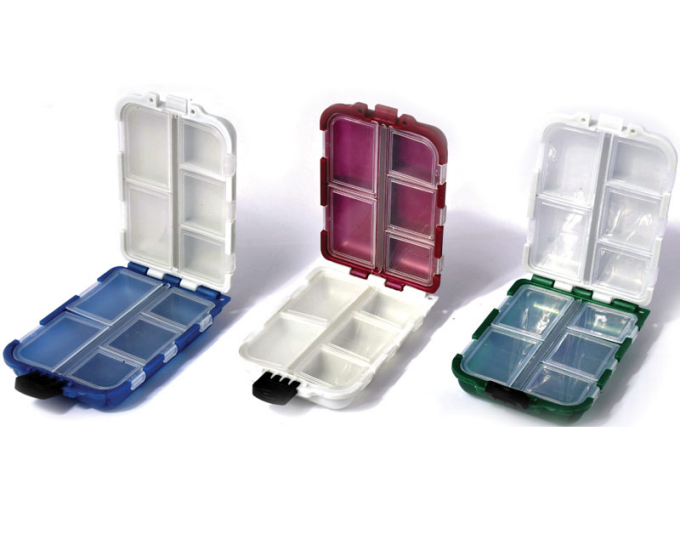 Коробка Три Кита СЧ-2 (для рыболовных мелочей, 95х60мм, 10 отделений) - изображение 1 