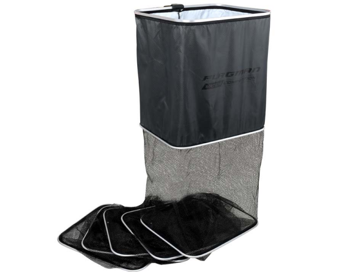 FLAGMAN Садок прямоугольный 50*40см 3м резиновая сетка - изображение 1 