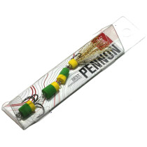 Приманка джиговая Lucky John PENNON 25 (зеленый/желтый)