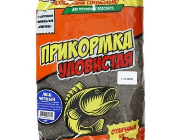 Прикормка Allvega «Уловистая» 0,8кг ЛЕЩ ЧЕРНЫЙ (Специи) - изображение 1 