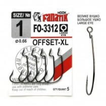 Крючок Fanatik Offset XL (FO-3312) №01 (5шт.)