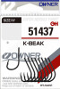 Крючок Owner (51437) «K-Beak» BC №04 (9шт.) - изображение 1 