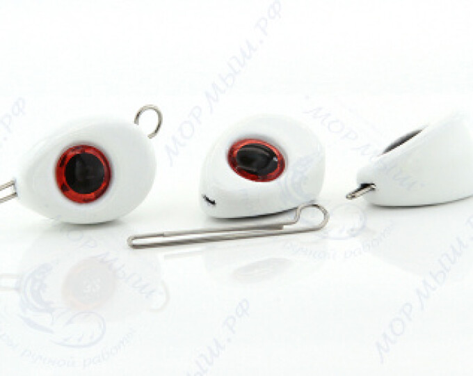 Груз крашеный САПОГ (Чебурашка разборная) 12гр. цвет 08 (люминисцентный) - изображение 1 