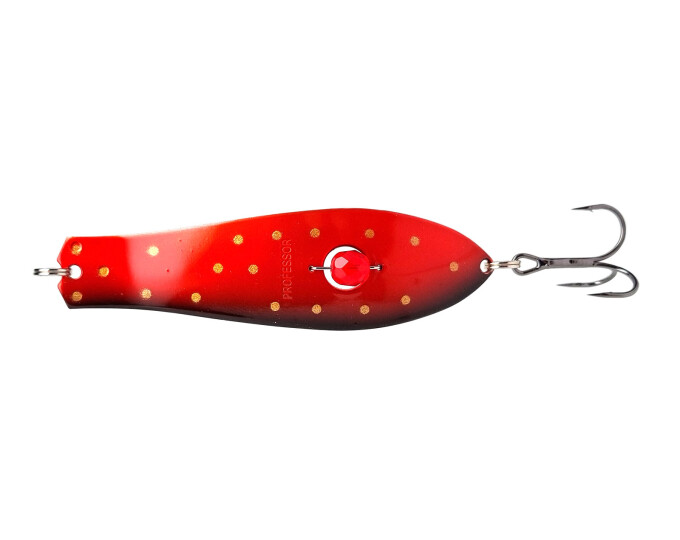 Блесна Kuusamo Professor 2 90/26 (бусинка) цвет BL/FR/G-S, UV - изображение 1 