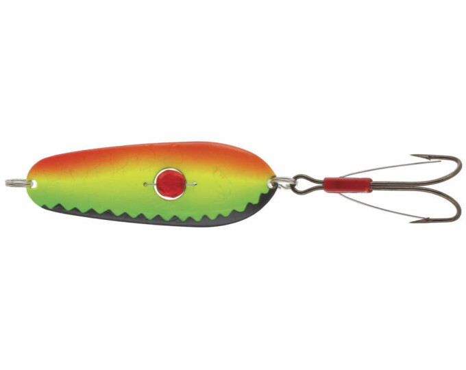 Блесна Kuusamo Rasanen 70/20 (бусинка, незацепляйка) цвет BL/GR/FYe/FR-S - изображение 1 