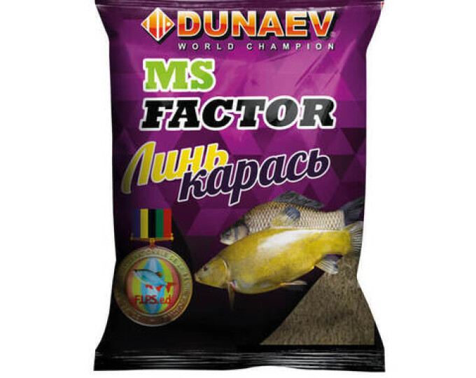 Прикормка DUNAEV MS FACTOR (1кг) Линь Карась - изображение 1
