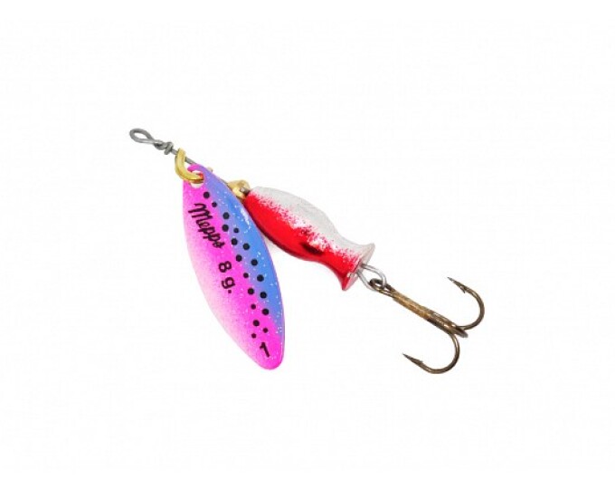 Блесна Mepps AGLIA LONG HEAVY 1 Silver/Rainbow - изображение 1 