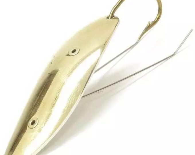 Блесна незацепляйка Карелка 12гр. (2-х цветная) Латунь/Никель - изображение 1 