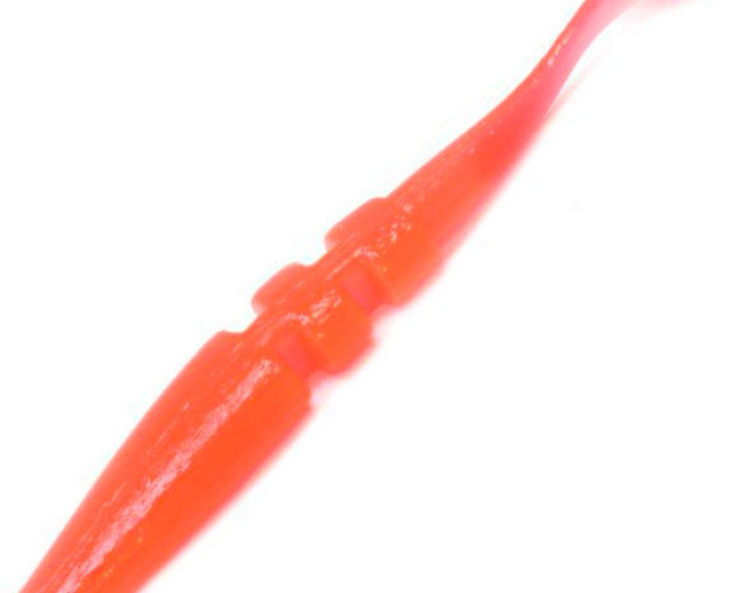 Силиконовая приманка Brown Perch «Fish KayuKer» (длина 75мм, вес 1,5гр.) цвет 006 (10шт.) - изображение 1