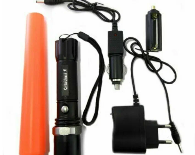 Фонарь ручной «СИБИРСКИЙ СЛЕДОПЫТ- Эксперт» (Профи) 1L, zoom., аккум., 220В+12В, 3*AAA - изображение 2