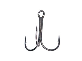 Крючок «Сезон Рыбалки» TREBLE HOOK (с круглым поддевом) № 2/0 (6шт.)