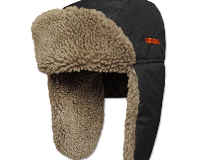 Шапка-ушанка Kosadaka Arctic-2 (мембрана, овчина, цвет черный) р.XL - изображение 1 