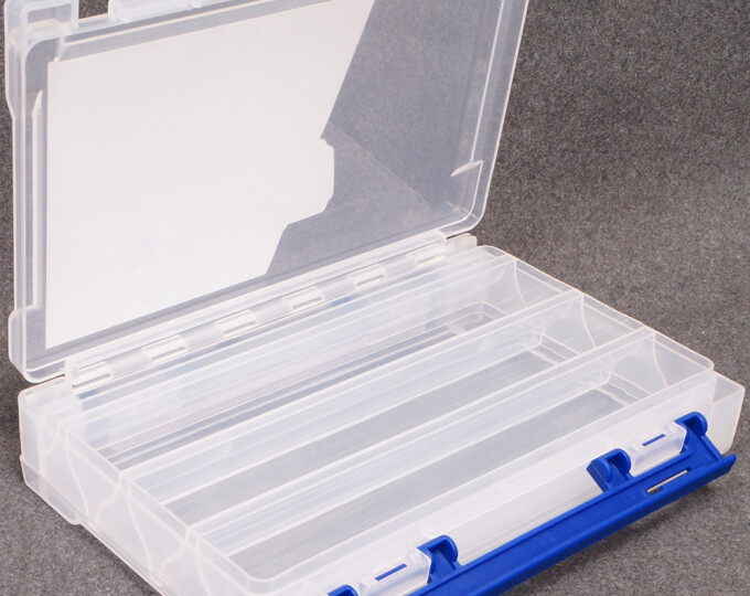 Коробка Kosadaka Reversible F105 для приманок (2-х сторонняя, поперечные Y-секции, 200х130х45мм) - изображение 3