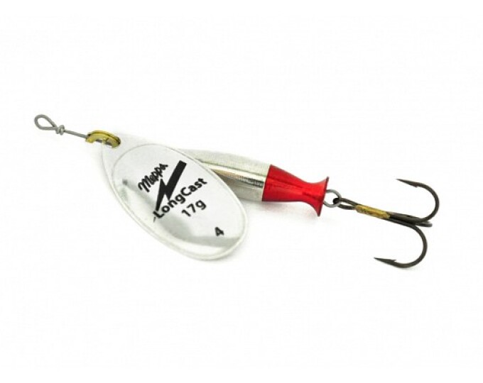 Блесна Mepps AGLIA LONG CAST 4 Silver - изображение 1 