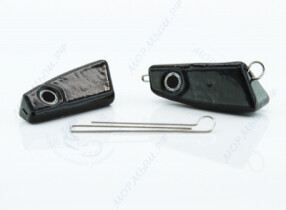 Груз крашеный ПРОХОДИМЕЦ (Чебурашка разборная) 10гр. цвет 04 (черный)