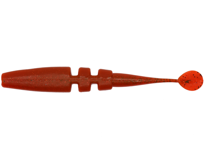 Силиконовая приманка Brown Perch «Fish KayuKer» (длина 130мм) цвет 008 (3шт.) - изображение 1