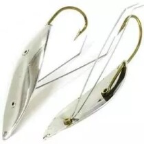 Блесна незацепляйка Крокодил 12гр. (Никель)