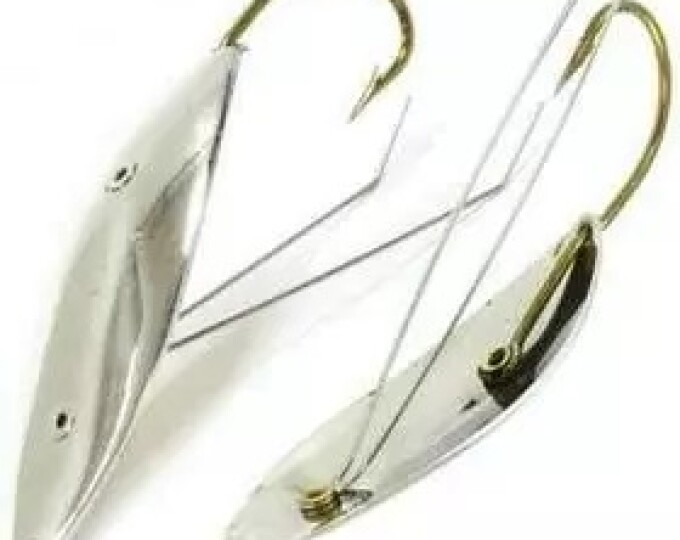 Блесна незацепляйка Крокодил 12гр. (Никель) - изображение 1 