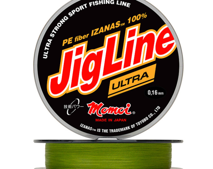 Шнур плетеный JigLine Ultra PE 100м 0,27мм (22кг) (хаки) - изображение 1 