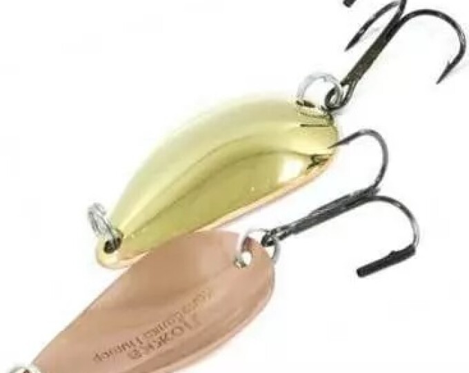 Блесна Колебалка Питер Ложка — классика 15гр. (2-х цветная) Латунь/Медь - изображение 1 