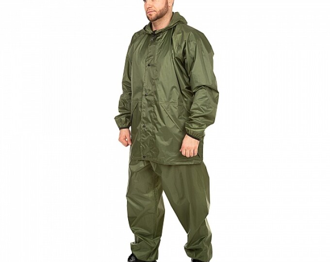 Костюм Hunt’sMan ВВЗ «Склон-2» р.48-50 рост 176 (Таффета 3000мм. цв. Зелёный) - изображение 1 