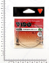 Поводок VD-AFW-1×19 (30см, ф0,30мм, 12кг) (2шт.)