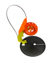 Жерлица оснащённая Лиман «Щука» (блин 200мм, катушка 90мм)