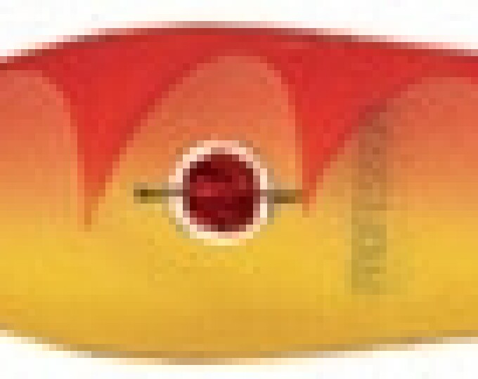 Блесна Kuusamo Professor 0 130/44 (бусинка) цвет FYe/FR-C - изображение 1 