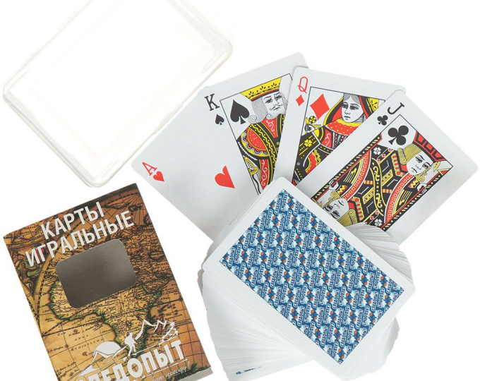 Карты игральные «СЛЕДОПЫТ» влагостойкие(пластик) - изображение 1 