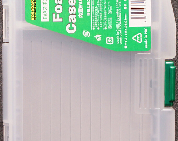 Коробка Kosadaka Foam Case 1 (146х103х23мм, пенка с прорезями + вставка) - изображение 2