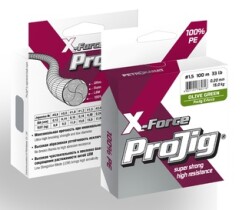 Шнур плетеный ProJig X-Force Olive Green 150м 0,16мм (11кг)