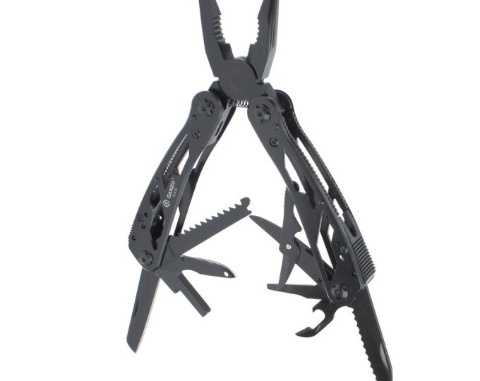 Мультитул «Ganzo» 105х50х18мм, 24 предмета, цвет чёрный - изображение 1