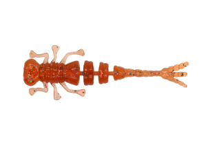 Силиконовая приманка Brown Perch «Kurva» (длина 35мм, вес 0,25гр.) цвет 007 (22шт.)