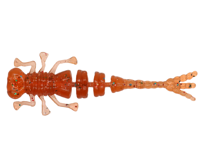 Силиконовая приманка Brown Perch «Kurva» (длина 35мм, вес 0,25гр.) цвет 007 (22шт.) - изображение 1