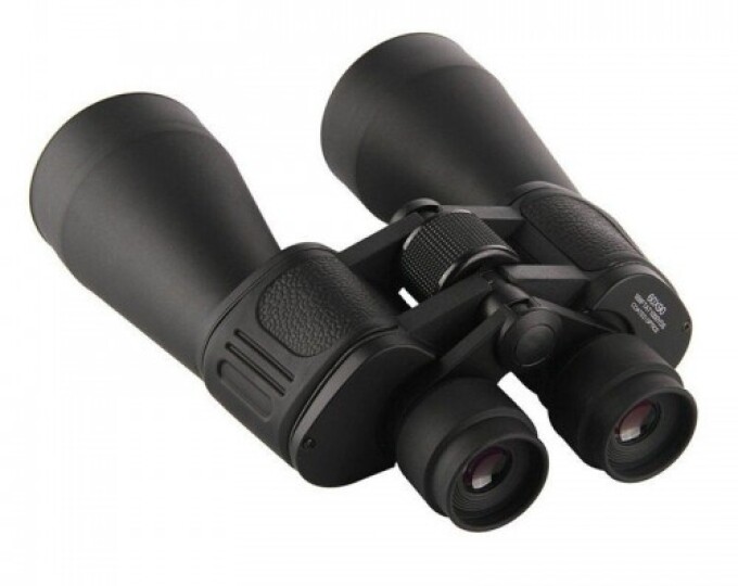 Бинокль Следопыт 10х60 чёрный (227х195х60мм, 1023гр., в чехле) - изображение 1 