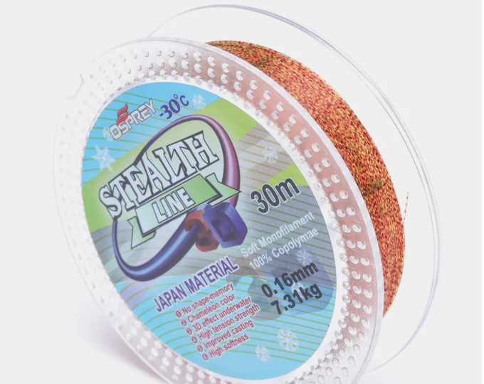 Леска OSPREY «3D LINE STEALTH»  0,20мм; 30м (9,56кг) - изображение 1 