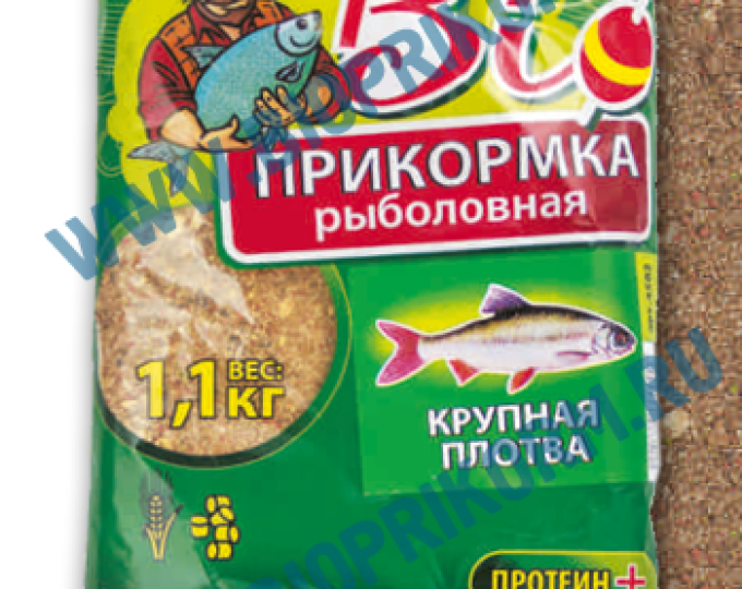 Прикормка Биотехнология «Биоприкорм» 1,1кг ФИДЕР-РЕКА (10) - изображение 1 