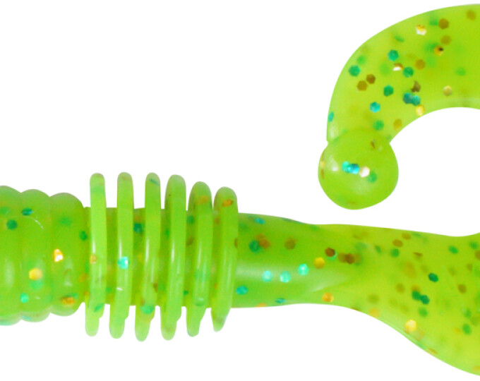 Мягкая приманка Kosadaka VIBRA  50мм, цв. GR (10шт.) - изображение 1 