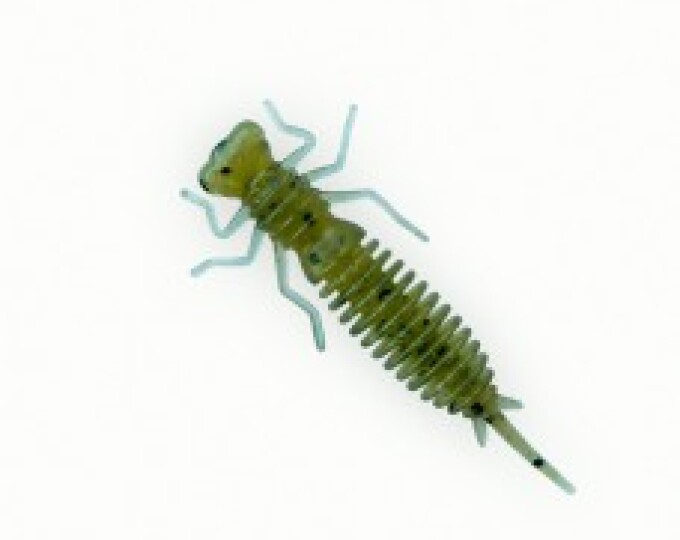 Силиконовая приманка Fanatik «Larva» 1,6″ (10шт.) цвет 001 - изображение 1 