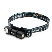Фонарь налобный «СИБИРСКИЙ СЛЕДОПЫТ — Тензор» (съёмный, 1 LED, аккум., 220В, USB)