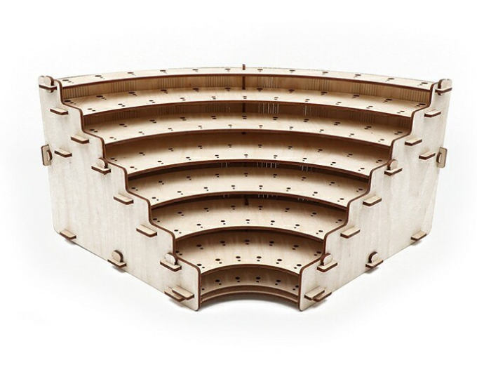 Подставка для поплавков, под 63шт., 394*232*160 мм. - изображение 1 