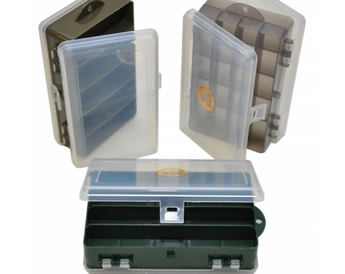 Коробка Три Кита ТК-21 (2-х сторонняя, 154х97х46мм, 6+5 отделений) - изображение 1 