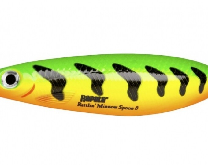 Незацепляйка Rapala Rattlin’ Minnow Spoon 08 (8см, 16гр.) /FT - изображение 1 