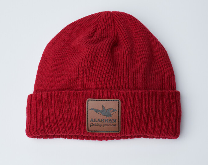 Шапка Alaskan Hat Beanie (красная) - изображение 1 