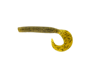 Приманка съедобная ALLVEGA «Cigar Grub» 9,5см 7,5г (5шт.) цвет green pumpkin