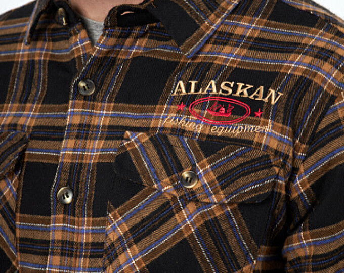 Рубашка Alaskan (с меховой подкладкой, коричневая клетка) р.XXL - изображение 4