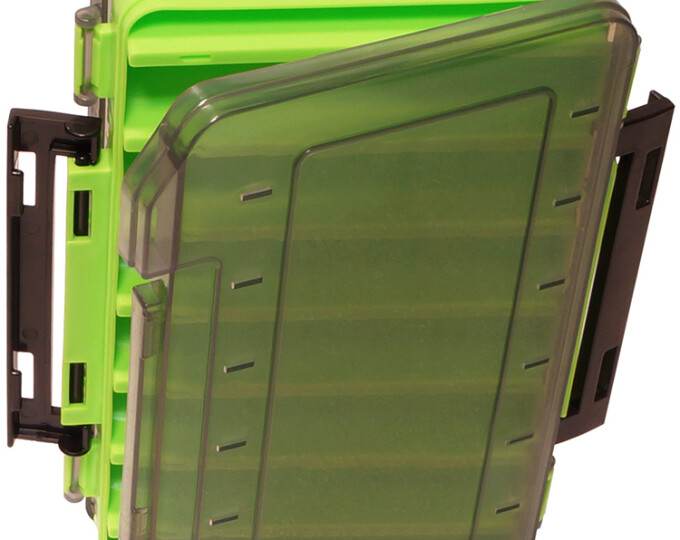 Коробка Kosadaka TB-S31D для воблеров, двусторонняя (200х135х35мм) Green - изображение 2