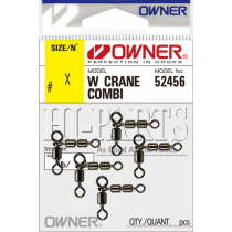Вертлюг Owner «W Crane Combi» 4×6 (тест 26,6кг) (52456)